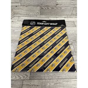 NHL Team Gift Wrap Nashville Predators Wrapping